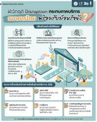 ฝ่าวิกฤติ Disruption กระทบภาคบริการ ธนาคารไทยพร้อมรับมือหรือยัง?